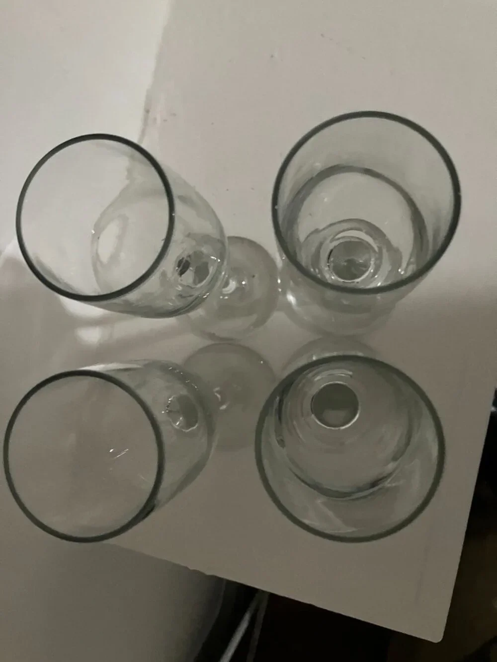 Target Home Champagne Flute Set 4 pack. Charisma Style Glasses. New in box.